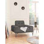 Loungesessel von exxpo - sofa fashion, in der Farbe Grau, aus Holzwerkstoff, Vorschaubild