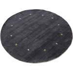 Teppich von carpetfine, in der Farbe Schwarz, aus Wolle, andere Perspektive, Vorschaubild