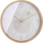 Wanduhr von Casablanca by Gilde, in der Farbe Beige, aus Mdf, Vorschaubild