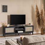 TV-Lowboard von kollected, in der Farbe Schwarz, aus Holzwerkstoff, andere Perspektive, Vorschaubild