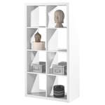 Bücherregal von Modern Living, in der Farbe Weiss, aus Holzwerkstoff, andere Perspektive, Vorschaubild