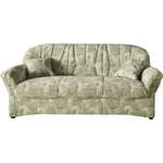 2/3-Sitzer Sofa von DOMO collection, in der Farbe Grün, aus Kunststoff, andere Perspektive, Vorschaubild