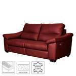 2/3-Sitzer Sofa von Modoform, in der Farbe Rot, aus Echtleder, andere Perspektive, Vorschaubild