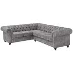 Chesterfieldsofa von home affaire, in der Farbe Grau, andere Perspektive, Vorschaubild