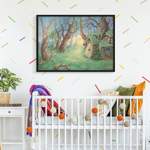 Kinderzimmerdekoration von Bilderwelten, in der Farbe Grau, aus Kiefer, andere Perspektive, Vorschaubild