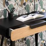 Telefontisch von Violata Furniture, in der Farbe Schwarz, aus Lackiert, andere Perspektive, Vorschaubild