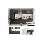 Küchenzeile von Vicco, in der Farbe Grau, Vorschaubild
