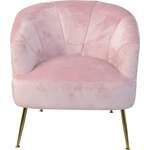 Loungesessel von HOFMANN LIVING AND MORE, in der Farbe Rosa, aus Lackiert, Vorschaubild