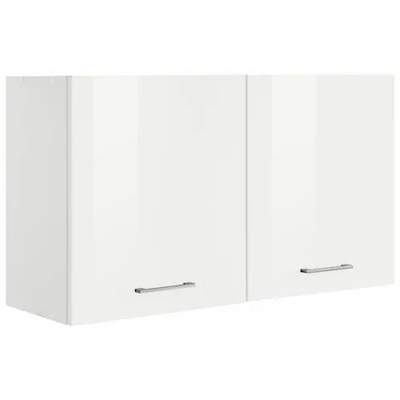 Preisvergleich für Hängeschrank 25 RIGA von Held Möbel Weiß matt, BxHxT  25x71x20 cm, aus Holzwerkstoff, GTIN: 4251639411361 | Ladendirekt
