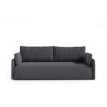 2/3-Sitzer Sofa von moebelfaktor, in der Farbe Schwarz, aus Kiefernholz, andere Perspektive, Vorschaubild