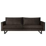2/3-Sitzer Sofa von ars manufacti, in der Farbe Braun, aus Samt, andere Perspektive, Vorschaubild