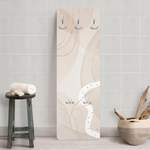 Wandgarderobe Holzpaneel der Marke Bilderwelten