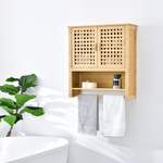 Badezimmerschrank von [EN.CASA], in der Farbe Beige, aus Bambus, Vorschaubild