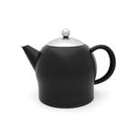 Teekocher von Bredemeijer, in der Farbe Schwarz, aus Edelstahl, andere Perspektive, Vorschaubild