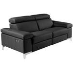 2/3-Sitzer Sofa von Nicoletti Home, aus Leder, andere Perspektive, Vorschaubild