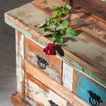 Truhentisch von Möbel Exclusive, in der Farbe Braun, aus Recyclingholz, andere Perspektive, Vorschaubild