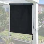 Balkonsichtschutz von MCW, in der Farbe Schwarz, aus Polyester, Vorschaubild