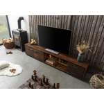 TV-Lowboard von Massivmoebel24, in der Farbe Braun, aus Massivholz, andere Perspektive, Vorschaubild