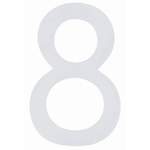 Hausnummer von Südmetall, in der Farbe Weiss, aus Kunststoff, andere Perspektive, Vorschaubild