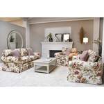 2/3-Sitzer Sofa von home affaire, in der Farbe Weiss, aus Baumwolle, andere Perspektive, Vorschaubild