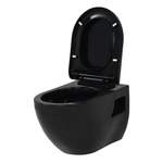 WC-Sitz von DOTMALL, in der Farbe Schwarz, andere Perspektive, Vorschaubild