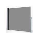 Balkonsichtschutz von Kubus, in der Farbe Grau, andere Perspektive, Vorschaubild