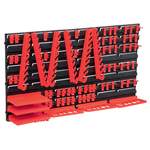 Werkzeugkasten von vidaXL, in der Farbe Rot, aus Kunststoff, Vorschaubild