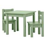 Spieltisch von Maisons du Monde, in der Farbe Grün, andere Perspektive, Vorschaubild