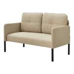 2/3-Sitzer Sofa von [EN.CASA], in der Farbe Beige, aus Polyester, Vorschaubild