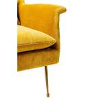 Loungesessel von Kare-Design, in der Farbe Gelb, aus Polyurethan, andere Perspektive, Vorschaubild