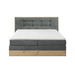 Boxspringbett von loftscape, in der Farbe Grau, aus Holzwerkstoff, andere Perspektive, Vorschaubild