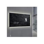 Hängetafel von Sigel, in der Farbe Schwarz, aus Glas, andere Perspektive, Vorschaubild