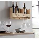 Weinregal von home affaire, in der Farbe Beige, aus Mdf, andere Perspektive, Vorschaubild