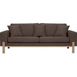 2/3-Sitzer Sofa von OTTO products, in der Farbe Braun, aus Teilmassiv, andere Perspektive, Vorschaubild