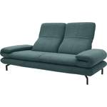 2/3-Sitzer Sofa von LOOKS BY WOLFGANG JOOP, in der Farbe Blau, aus Strukturstoff, andere Perspektive, Vorschaubild