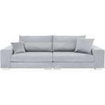 Bigsofa von home affaire, in der Farbe Grau, aus Cord, andere Perspektive, Vorschaubild