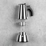 Teekocher von Beem, in der Farbe Silber, aus Metall, andere Perspektive, Vorschaubild