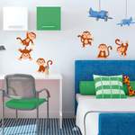 Komplett-Kinderzimmer von Wall-Art, in der Farbe Braun, andere Perspektive, Vorschaubild
