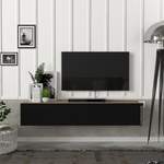 TV-Schrank von [EN.CASA], in der Farbe Schwarz, aus Spanplatte, Vorschaubild