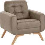 Loungesessel von exxpo - sofa fashion, in der Farbe Braun, aus Eiche, andere Perspektive, Vorschaubild