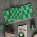 Badetuch von Mette Ditmer, in der Farbe Grün, aus Baumwolle, andere Perspektive, Vorschaubild