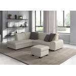 Sitzhocker von sit&more, in der Farbe Beige, aus Spanplatte, andere Perspektive, Vorschaubild