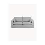 2/3-Sitzer Sofa von Nordified, in der Farbe Grau, aus Stoff, Vorschaubild