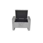 Sitzbank von Möbel direkt online, in der Farbe Grau, aus Holzwerkstoff, Vorschaubild