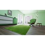 Teppich von morgenland, in der Farbe Grün, aus Schurwolle, andere Perspektive, Vorschaubild