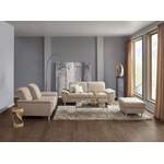 2/3-Sitzer Sofa von CALIZZA INTERIORS, in der Farbe Beige, aus Flachgewebe, andere Perspektive, Vorschaubild