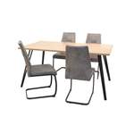 Essgruppe von Möbel direkt online, in der Farbe Schwarz, aus Holzwerkstoff, Vorschaubild