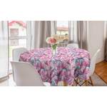 Tischdecke von Abakuhaus, in der Farbe Rosa, aus Polyester, andere Perspektive, Vorschaubild