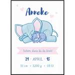 Personalisierte Leinwand der Marke My Fam Poster I Individuelle Familienposter - Schipper