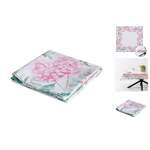Tischdecke von BigBuy Home, in der Farbe Rosa, aus Baumwolle, andere Perspektive, Vorschaubild